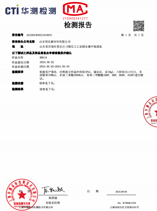 检测报告
